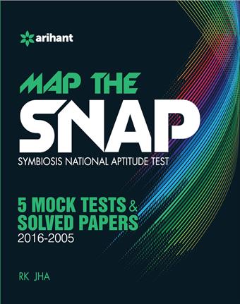 Arihant Map the SNAP Solved Papers (2005) and 5 Mock Tests